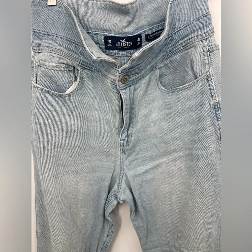 Hollister women's ultra‎ high-rise size 11 jeans